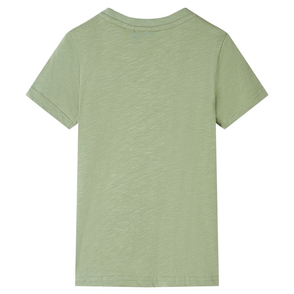 Vidaxl kindershirt 140 lichtkakikleurig