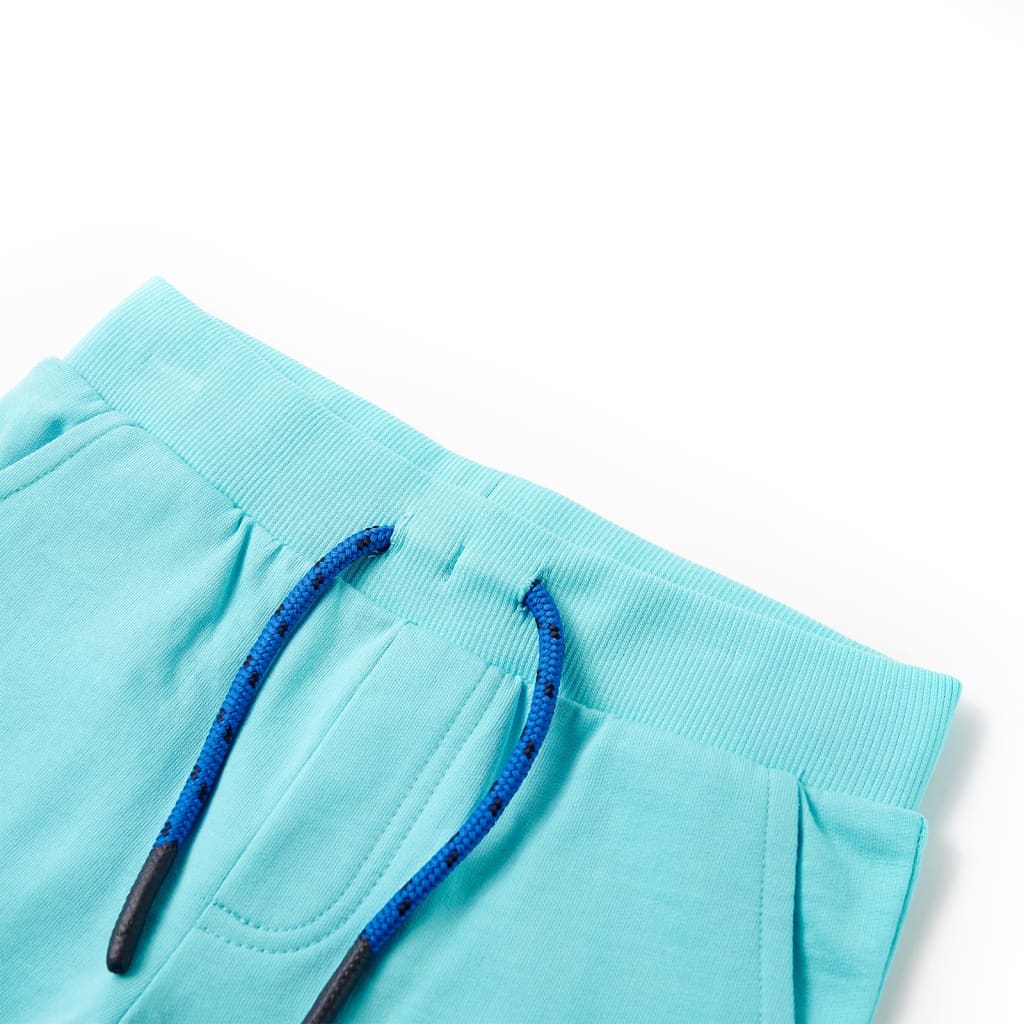 Vidaxl kindershorts met trekkoord 128 zeeblauw