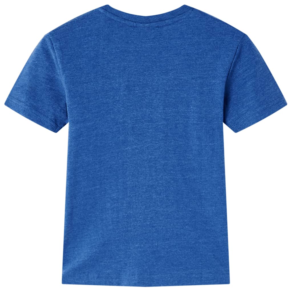 Vidaxl kindershirt 140 gemêleerd donkerblauw