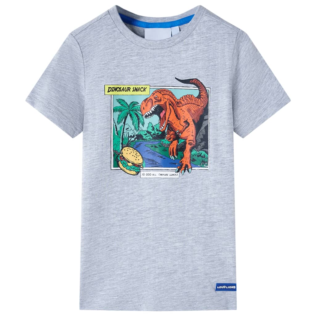Vidaxl kindershirt 116 grijs