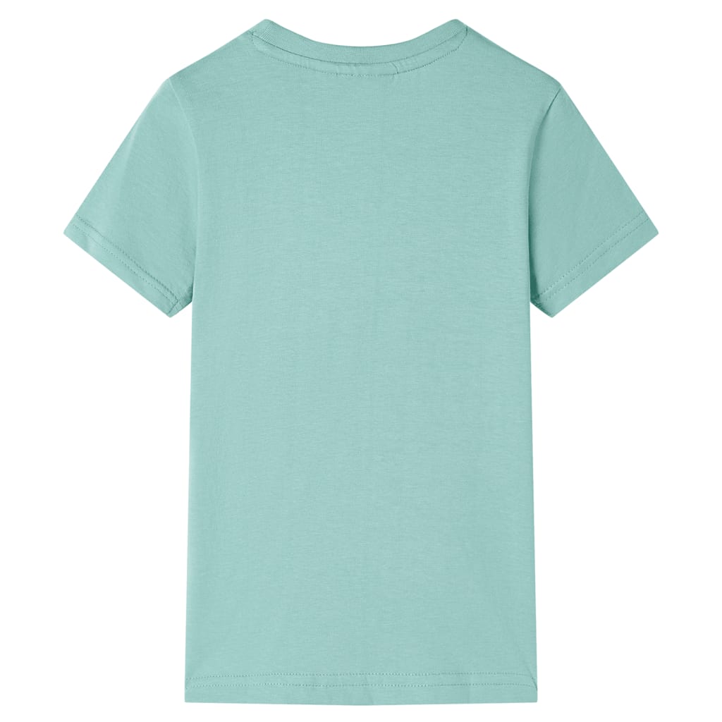Vidaxl kindershirt 128 lichtkakikleurig
