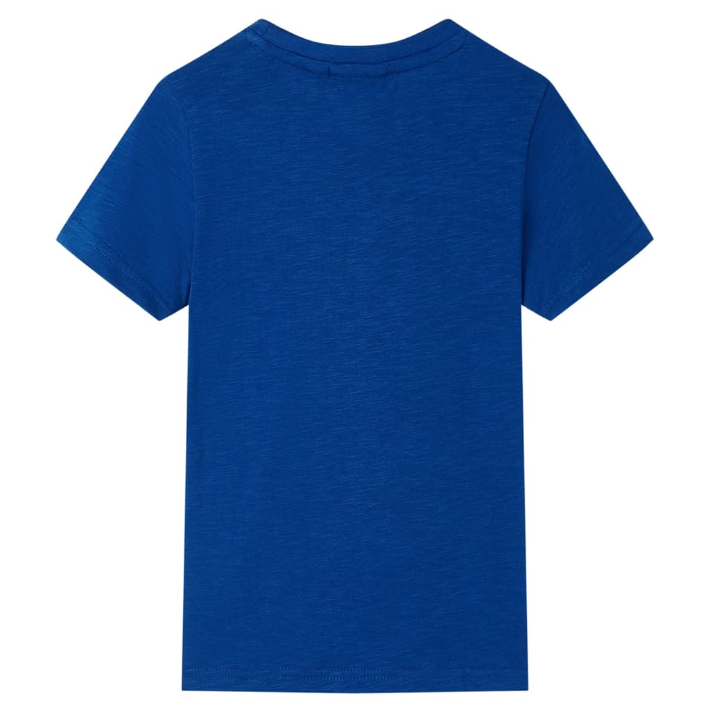 Vidaxl kindershirt 140 donkerblauw