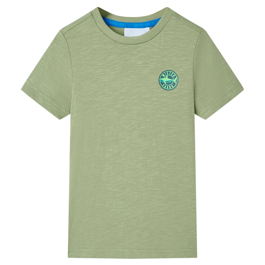 Vidaxl kindershirt 140 lichtkakikleurig