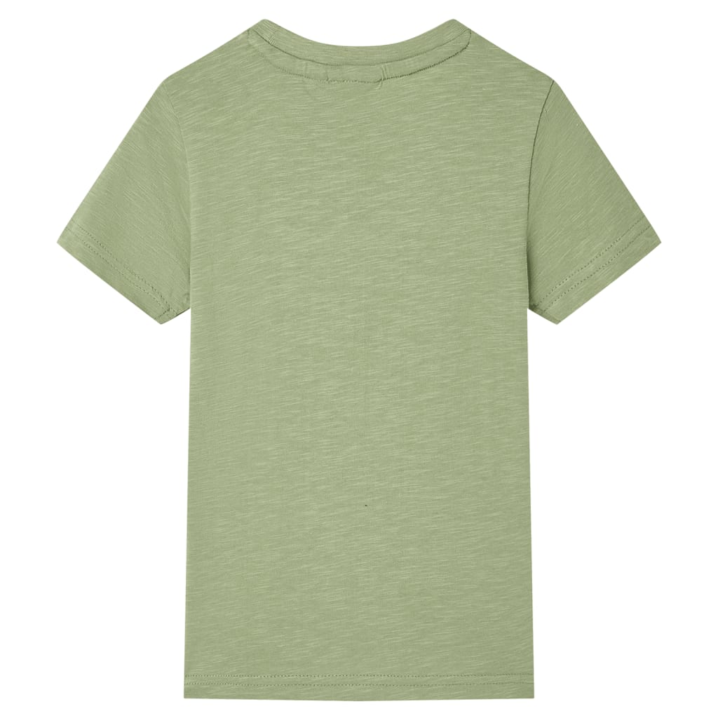 Vidaxl kindershirt 140 lichtkakikleurig
