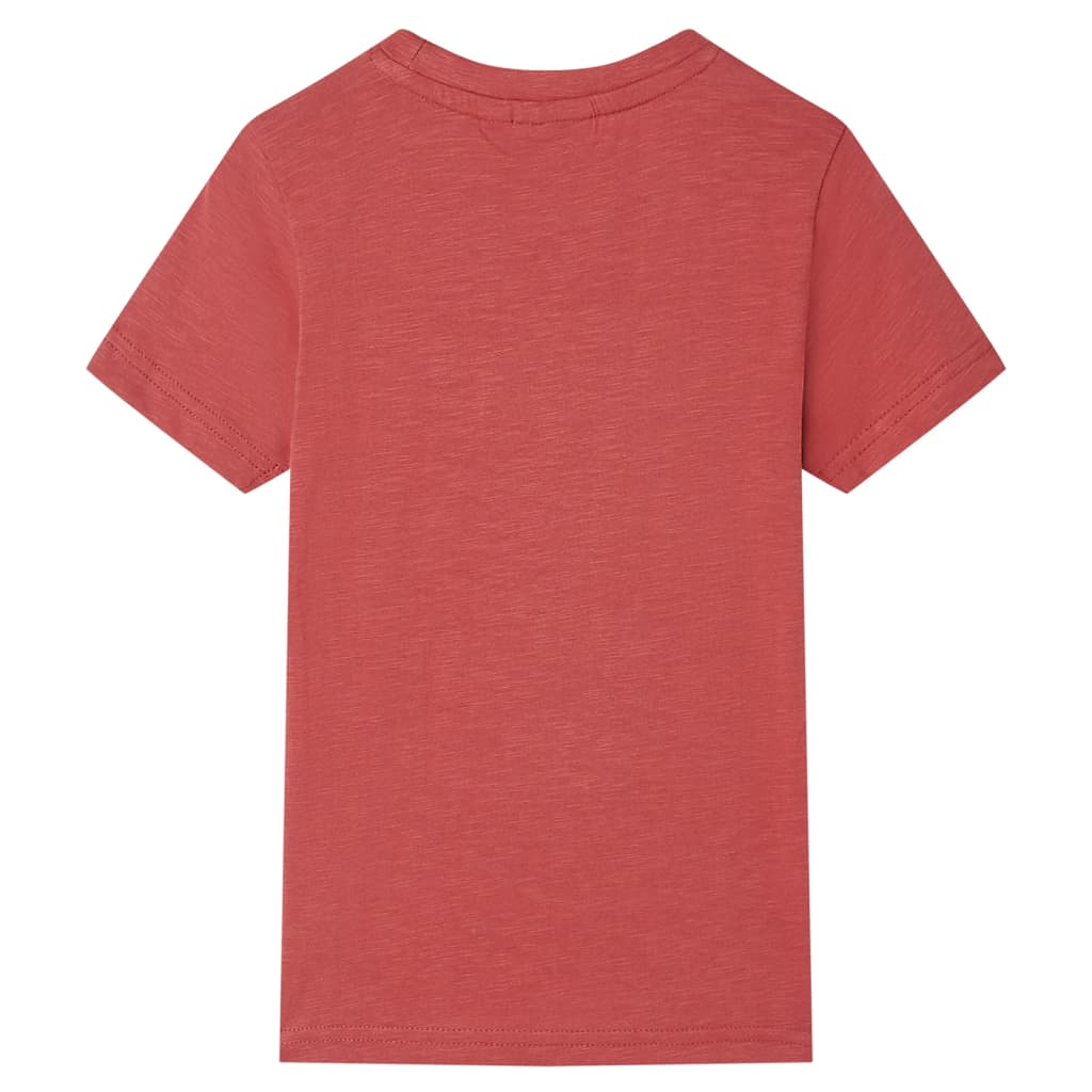 Vidaxl kindershirt 104 paprikakleurig