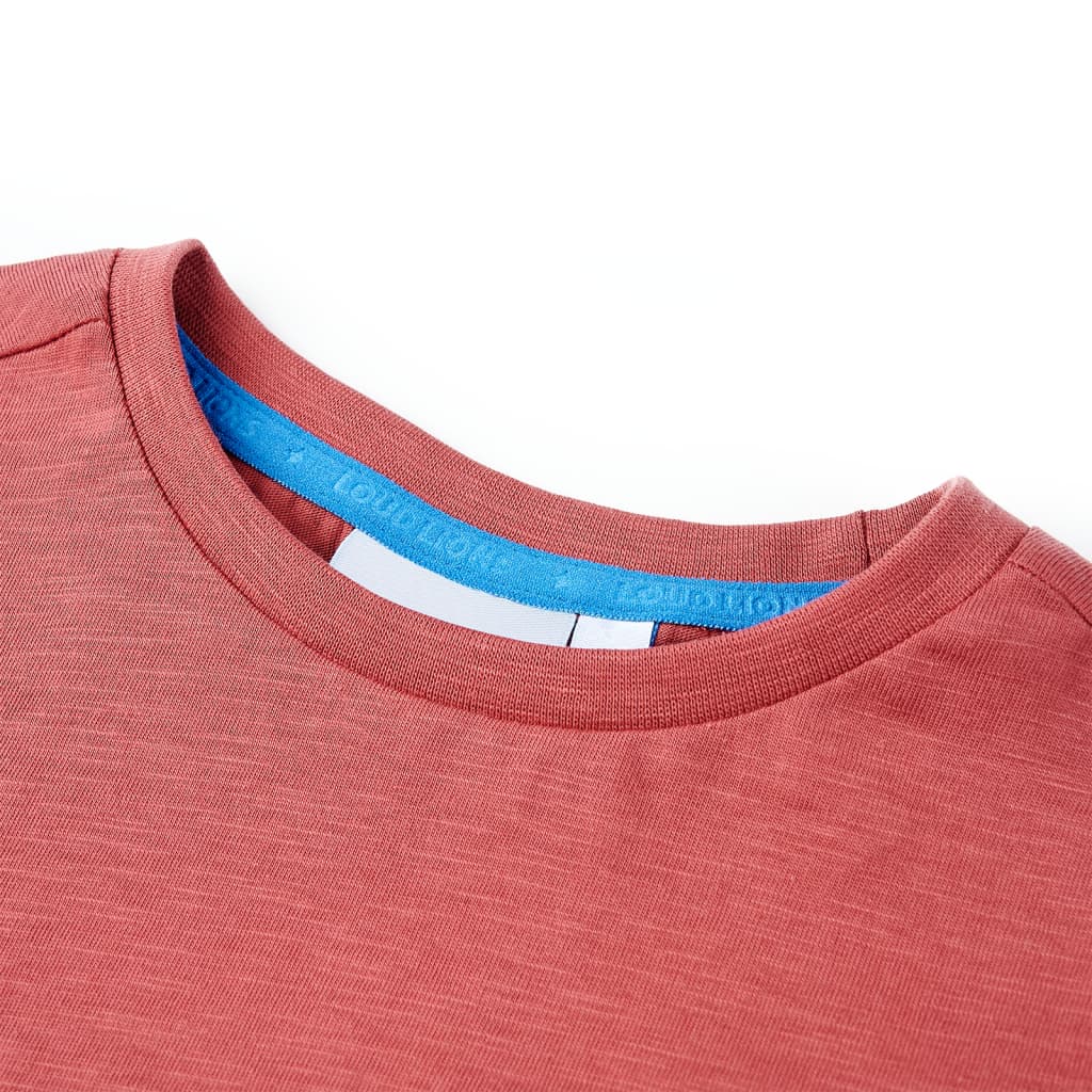 Vidaxl kindershirt 128 paprikakleurig