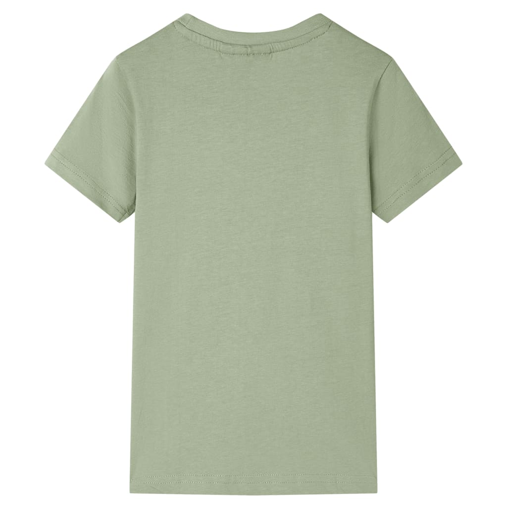 Vidaxl kindershirt 116 lichtkakikleurig