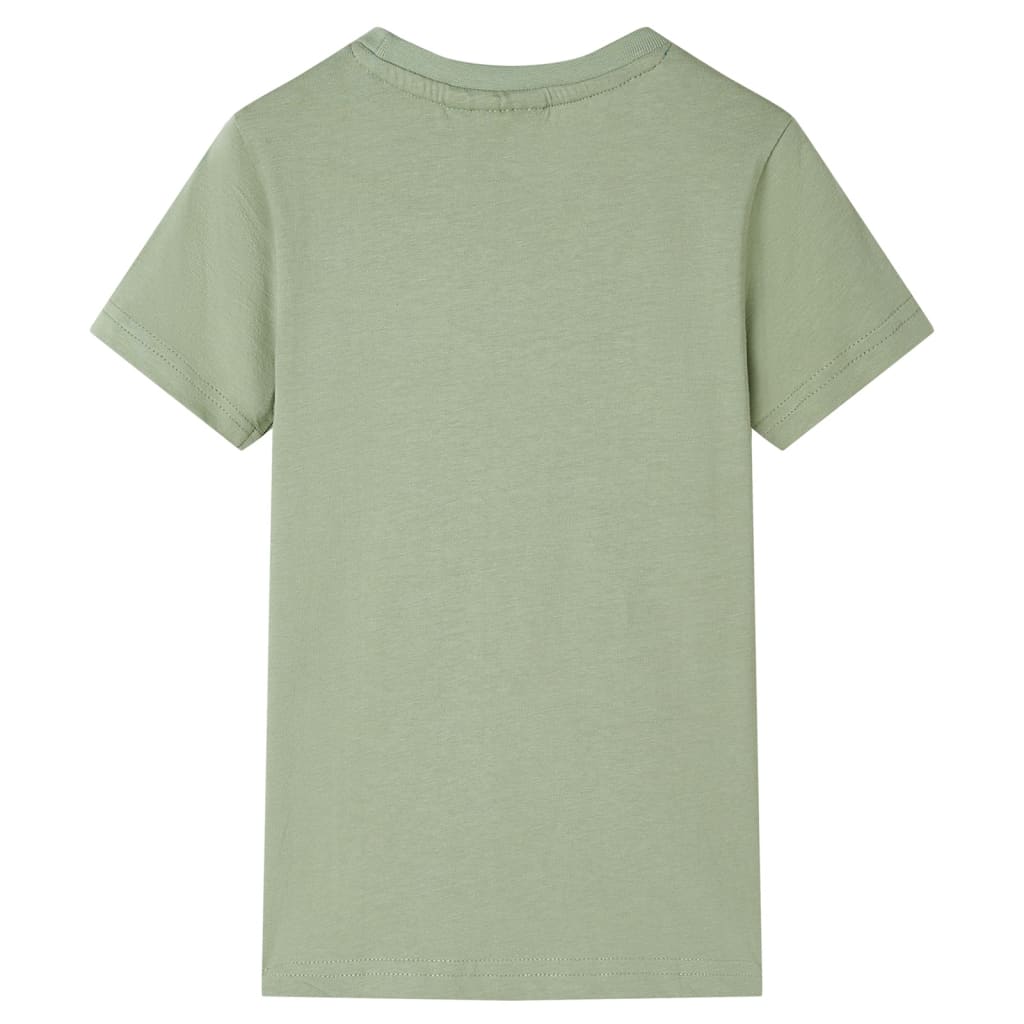 Vidaxl kindershirt 140 lichtkakikleurig