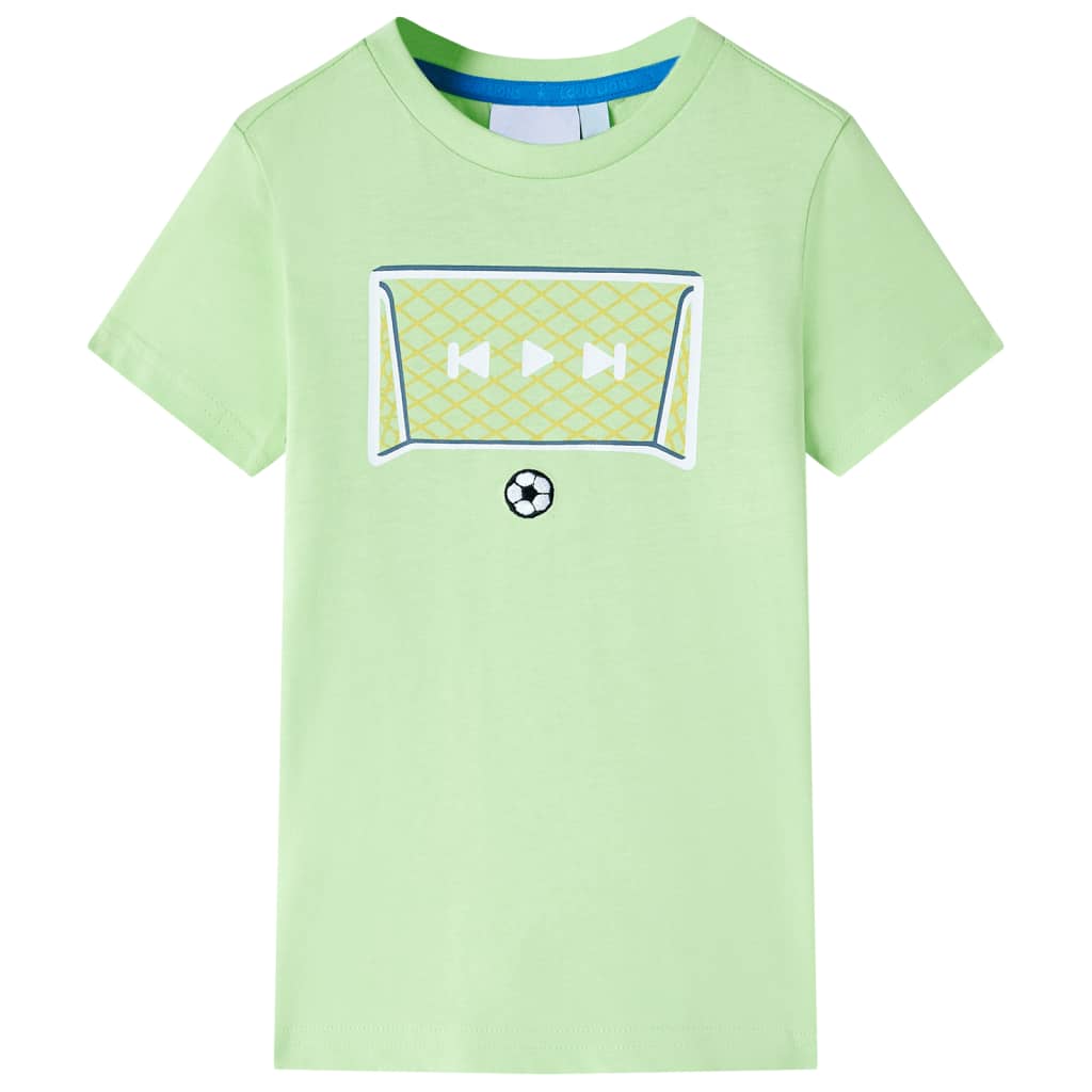 Vidaxl kindershirt 140 limoengroen