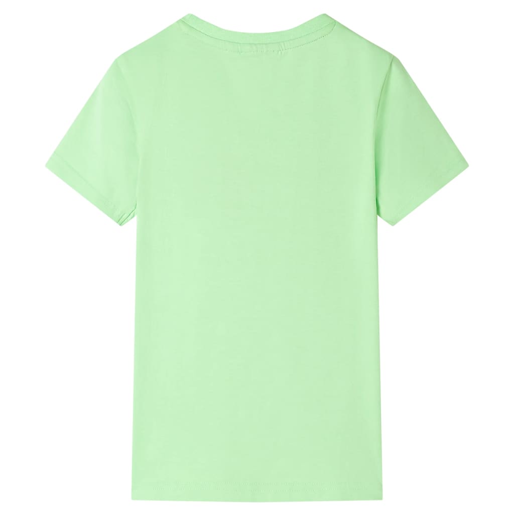 Vidaxl kindershirt 128 neongroen