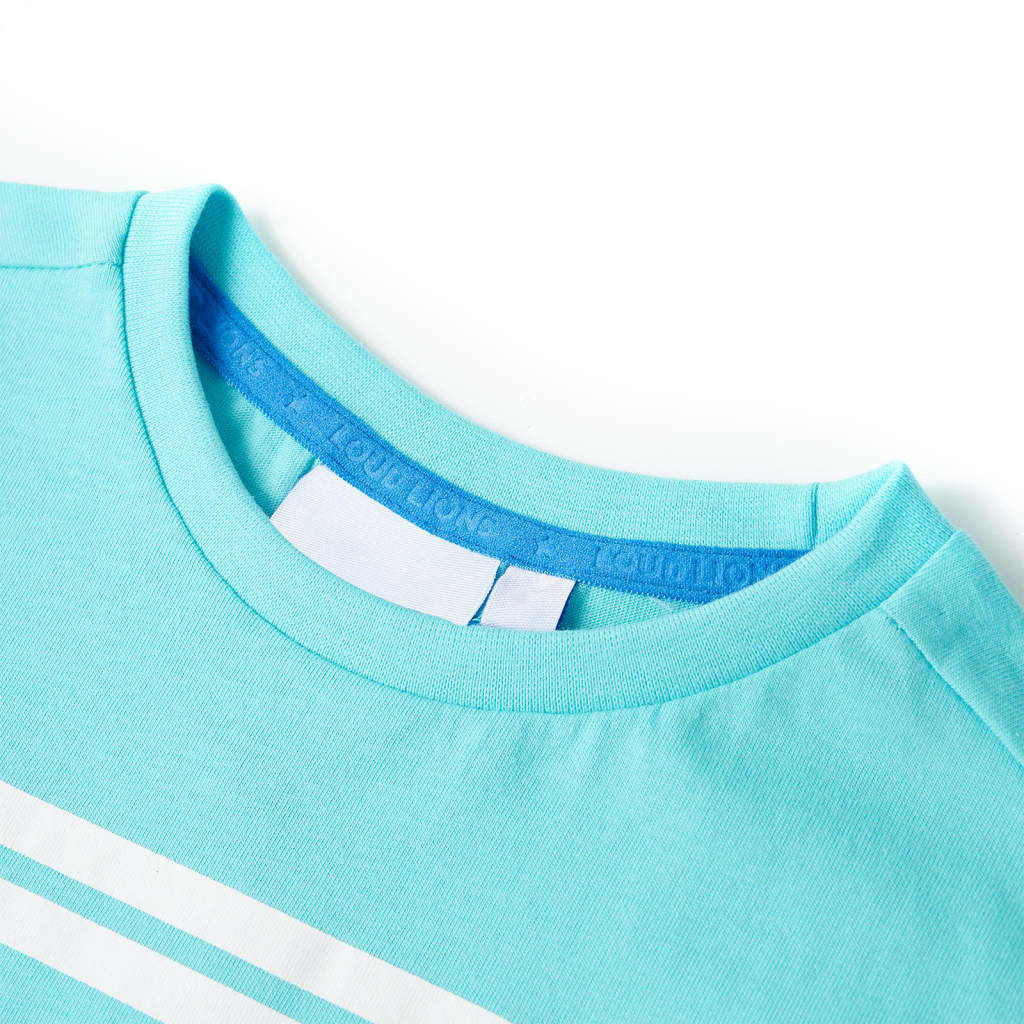 Vidaxl kindershirt 116 zeeblauw