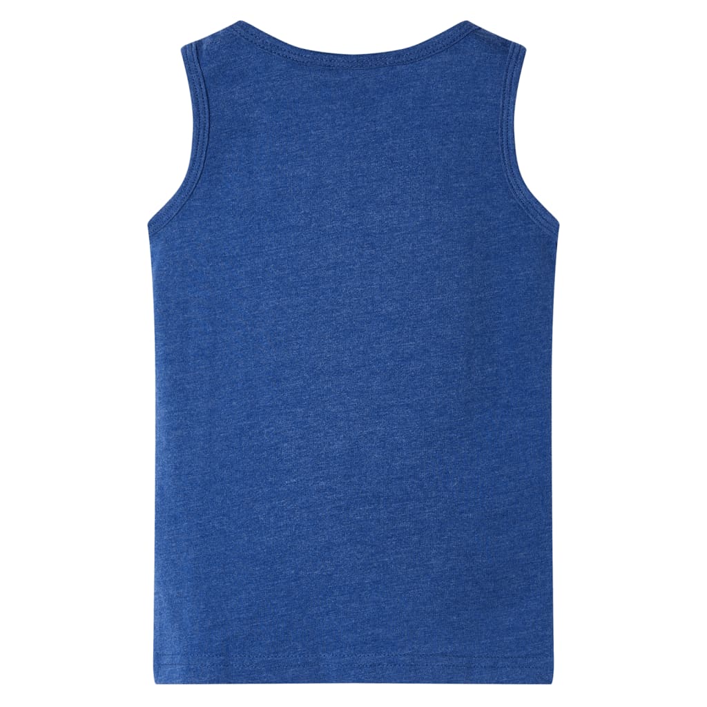 Vidaxl kindertopje 140 gemêleerd donkerblauw