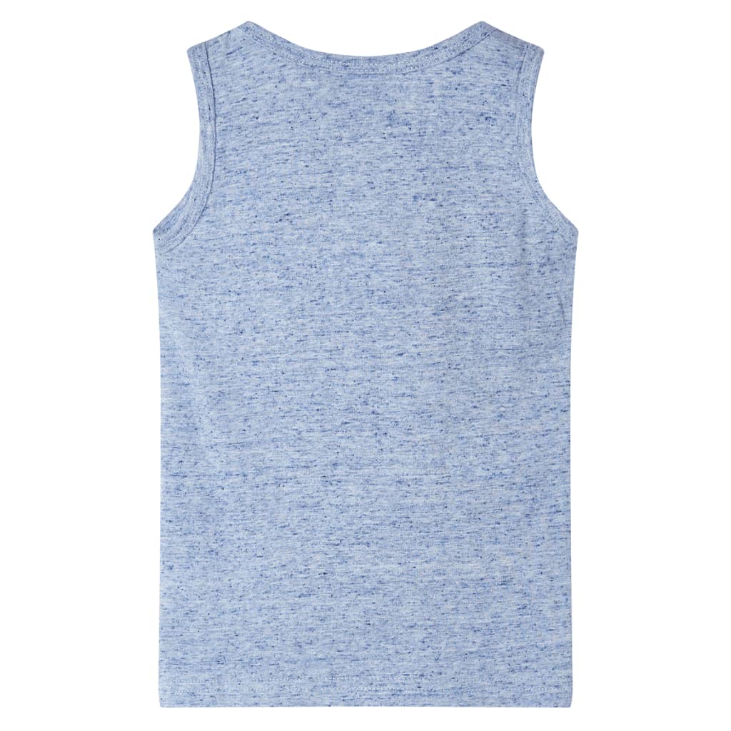 Vidaxl kindertopje 128 gemêleerd blauw