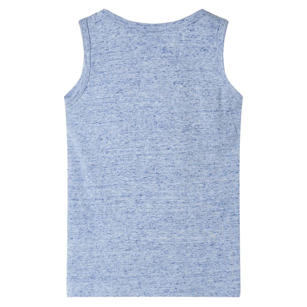 Vidaxl kindertopje 140 gemêleerd blauw