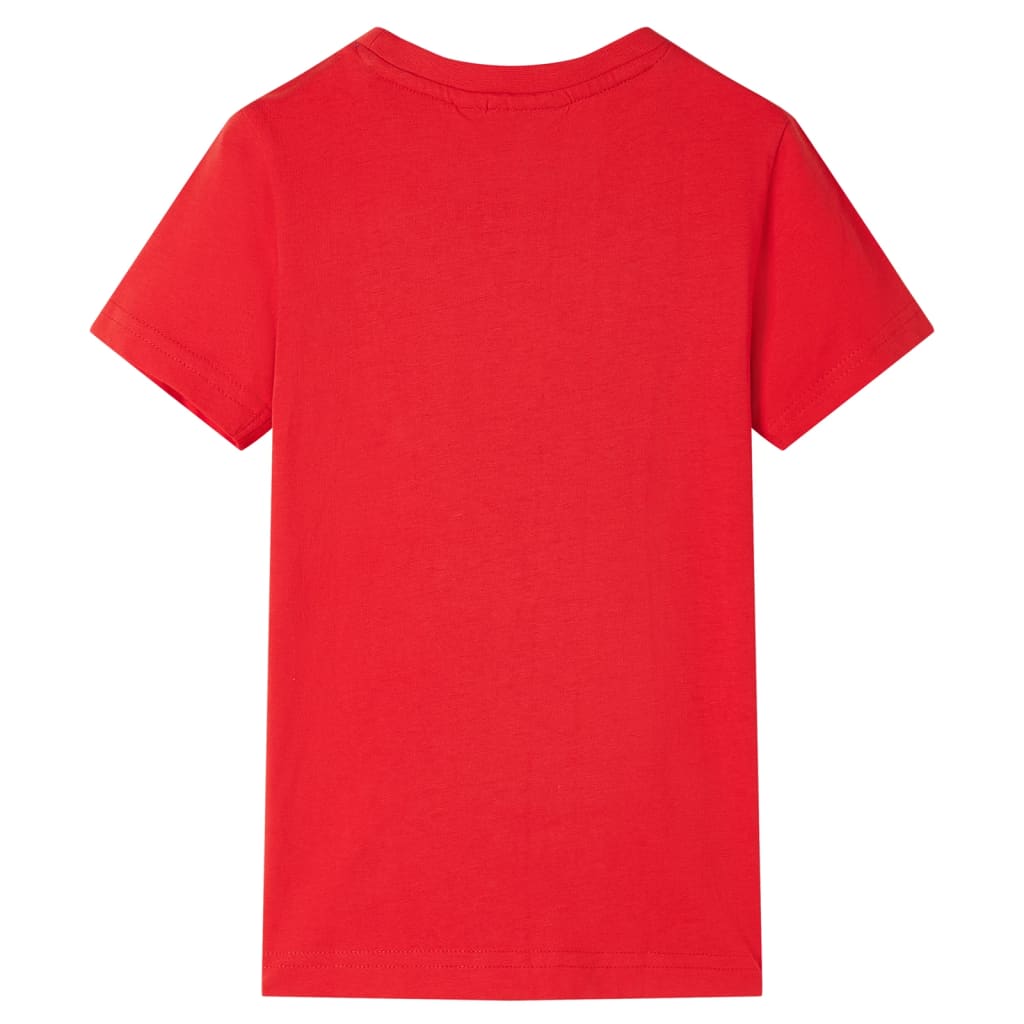 Vidaxl kindershirt 104 rood