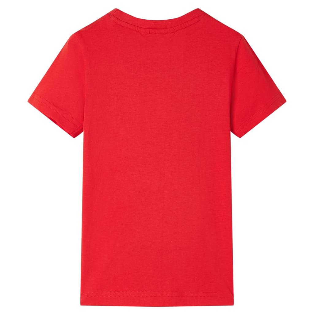 Vidaxl kindershirt 140 rood