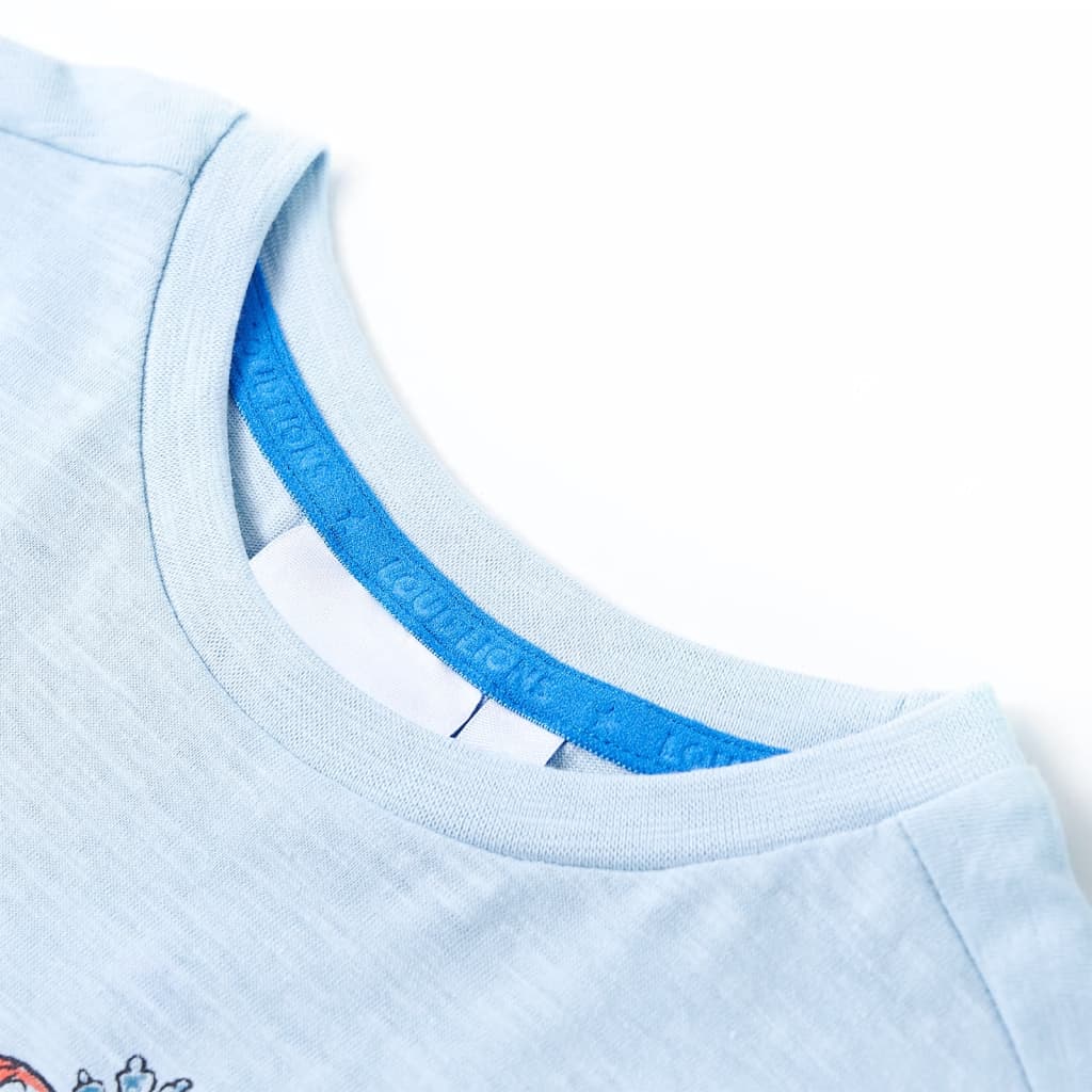 Vidaxl kindershirt 140 lichtblauw