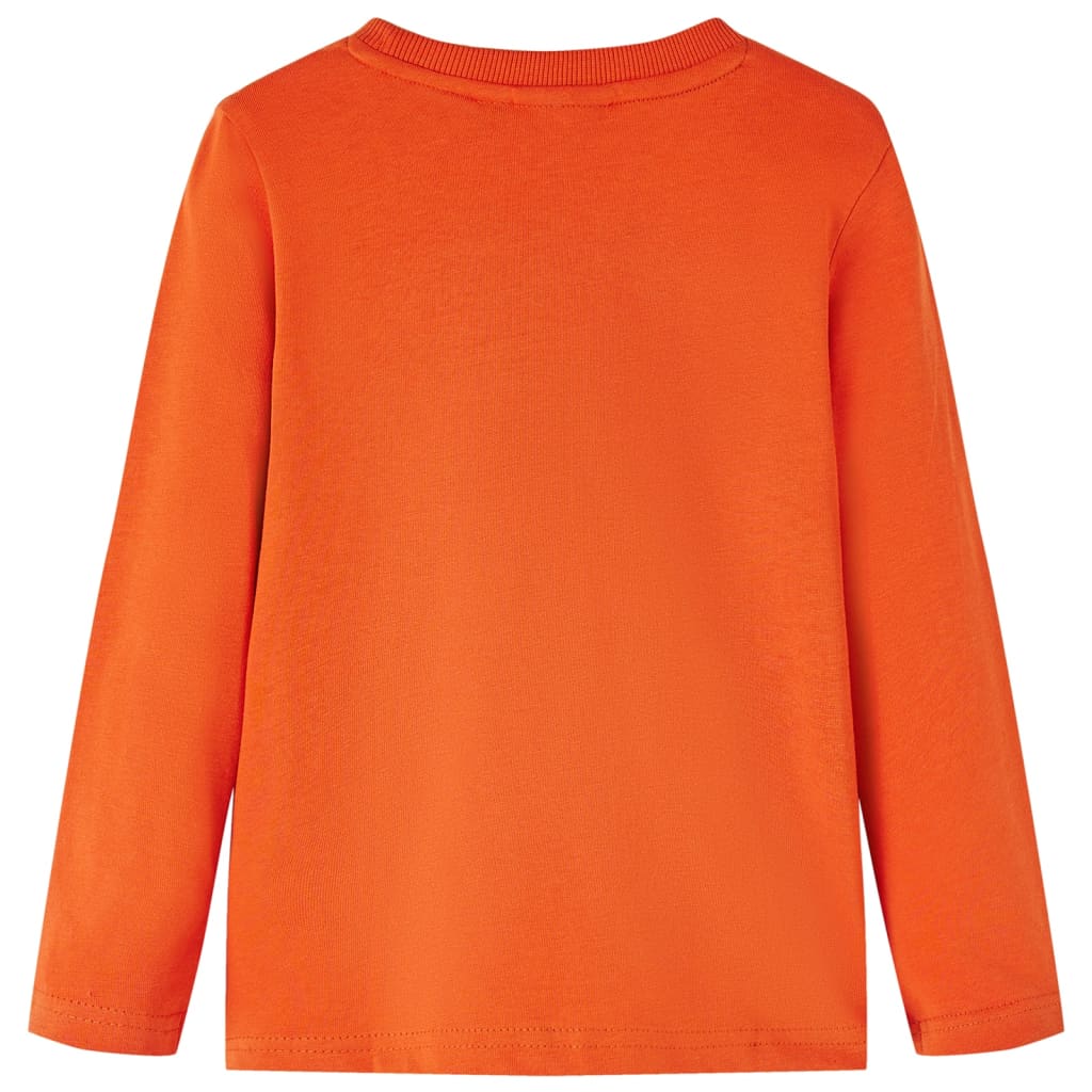 Vidaxl kindershirt met lange mouwen 116 oranje