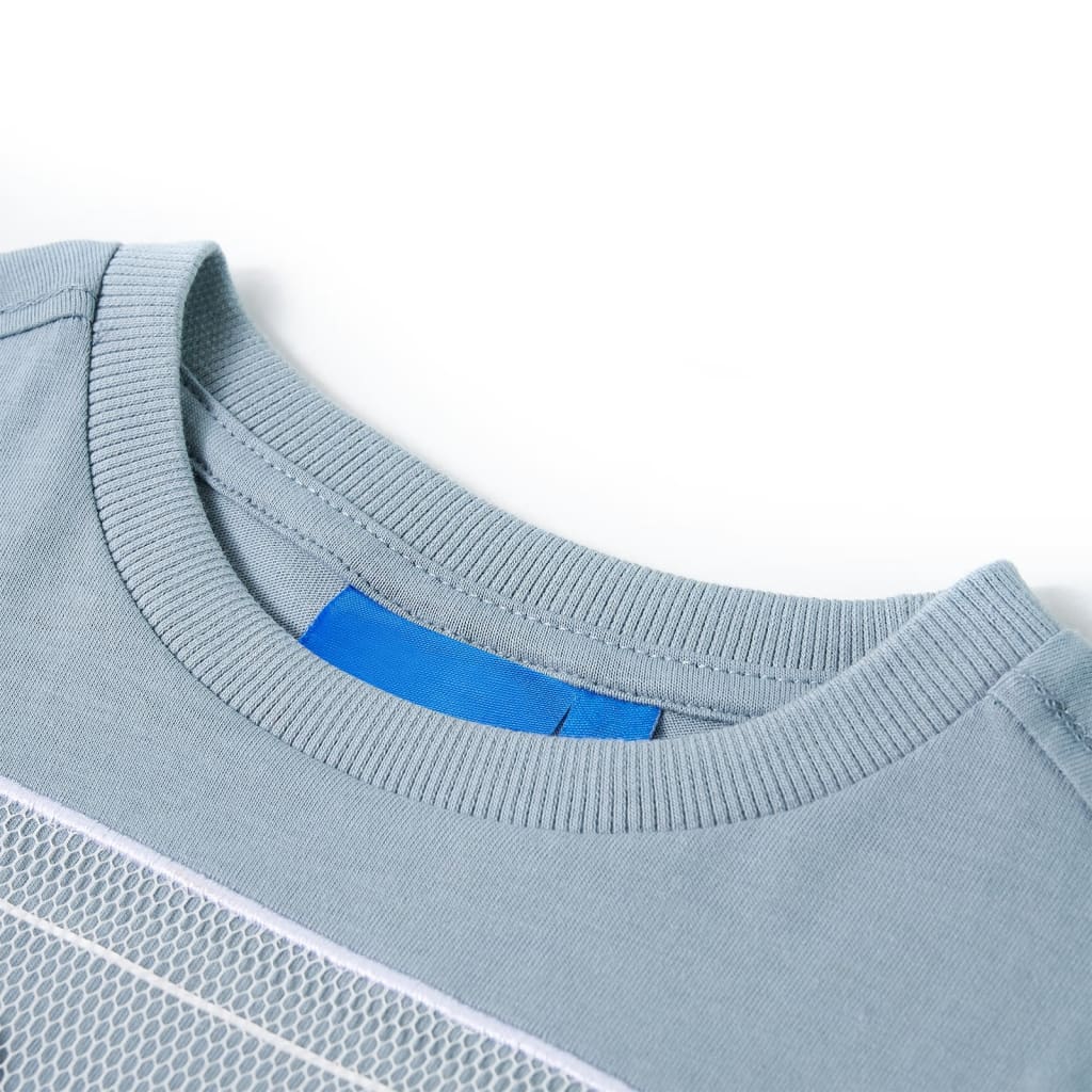 Vidaxl kindershirt met lange mouwen 92 lichtblauw