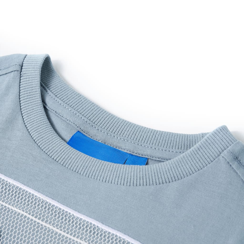 Vidaxl kindershirt met lange mouwen 116 lichtblauw