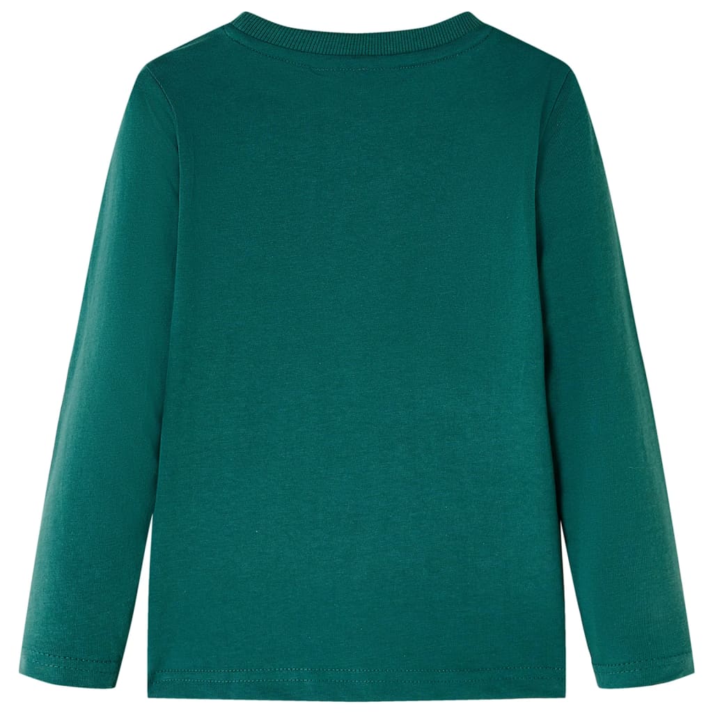 Vidaxl kindershirt met lange mouwen 140 groen