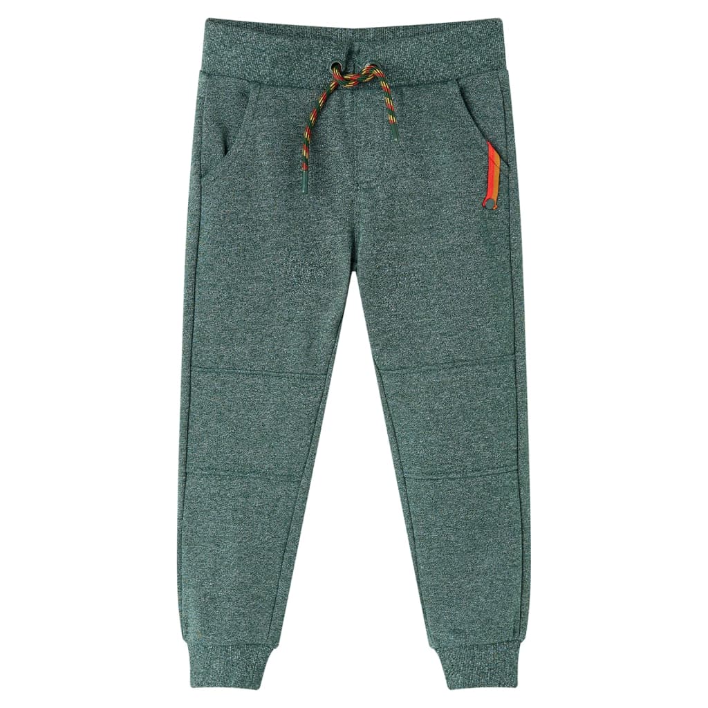 Vidaxl kinderjoggingbroek 92 donkergroen