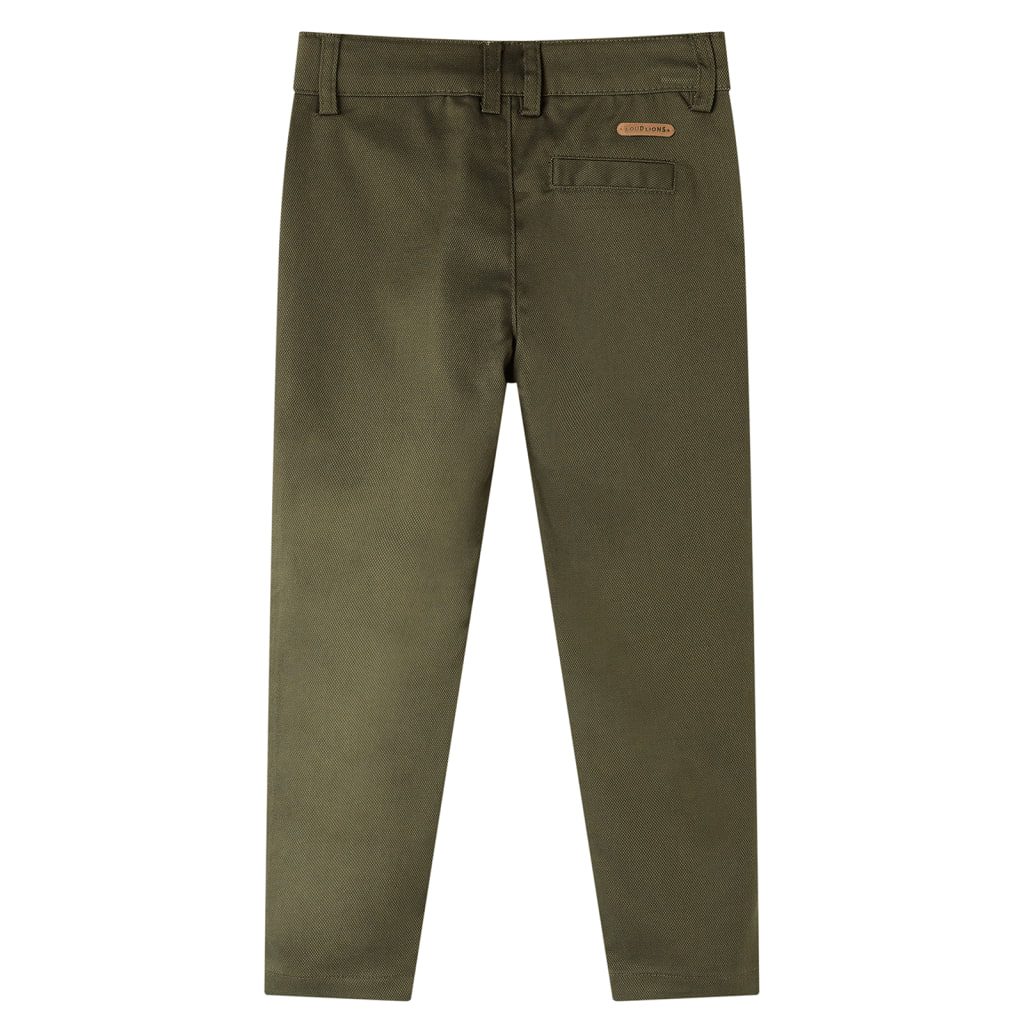 Vidaxl kinderbroek 92 kakikleurig