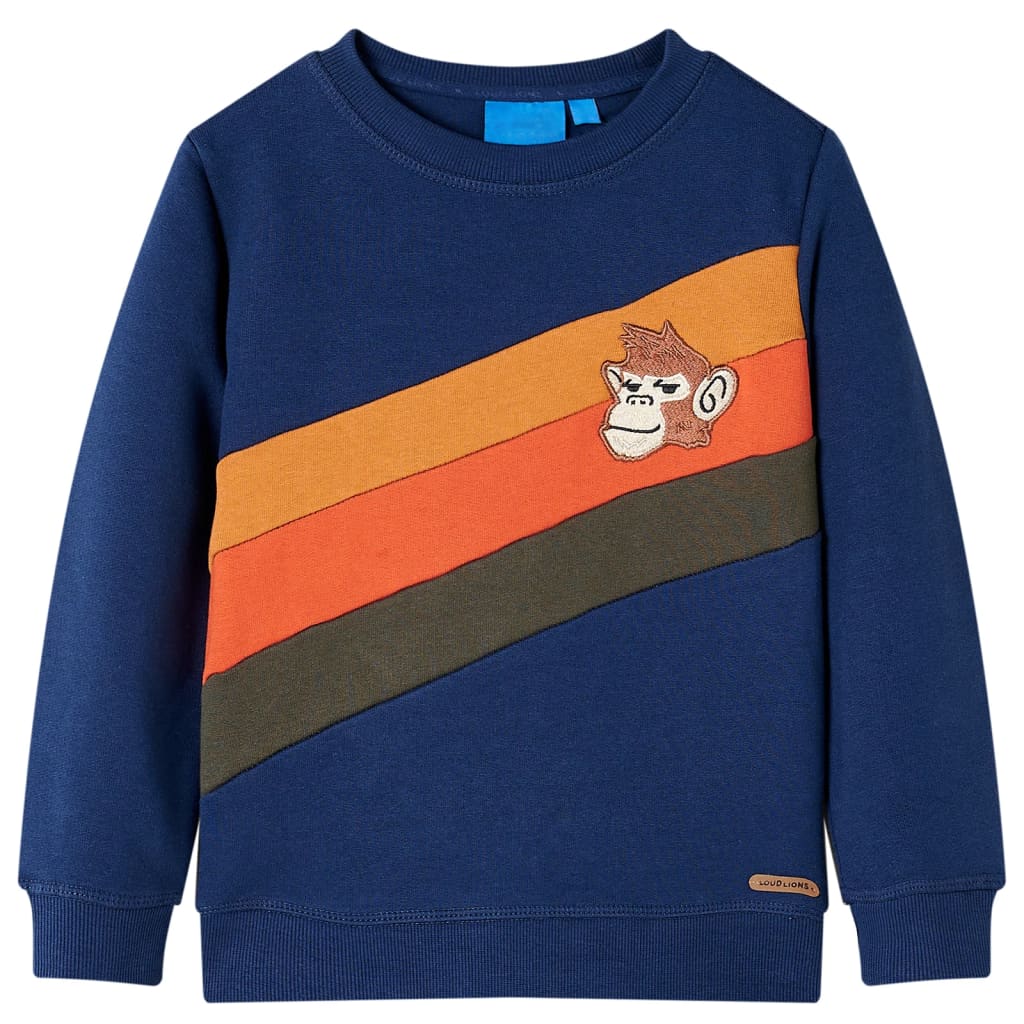 Vidaxl kindertrui 104 marineblauw