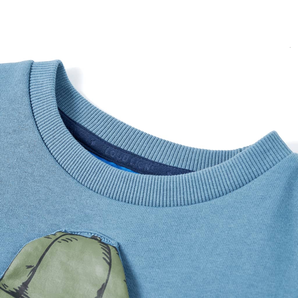 Vidaxl kindertrui 116 middelblauw