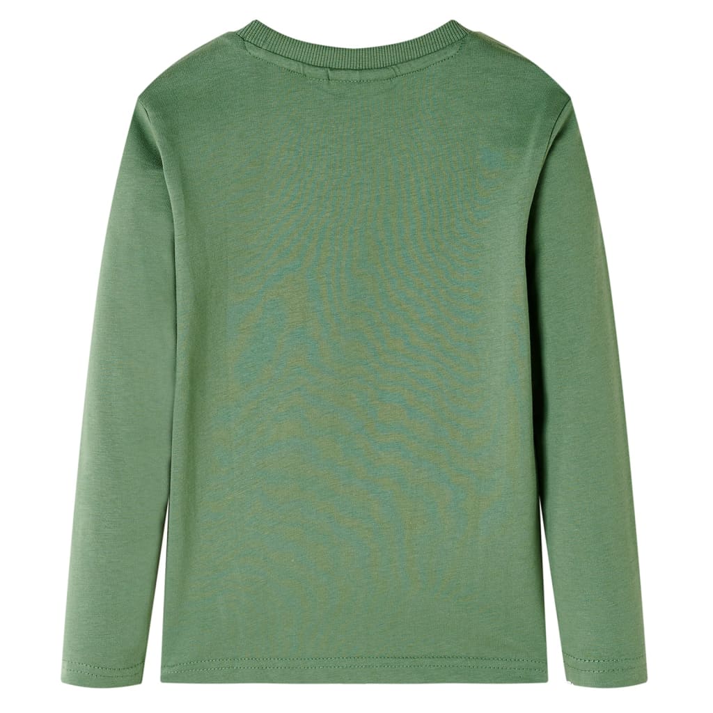 Vidaxl kindershirt met lange mouwen 104 lichtkakikleurig
