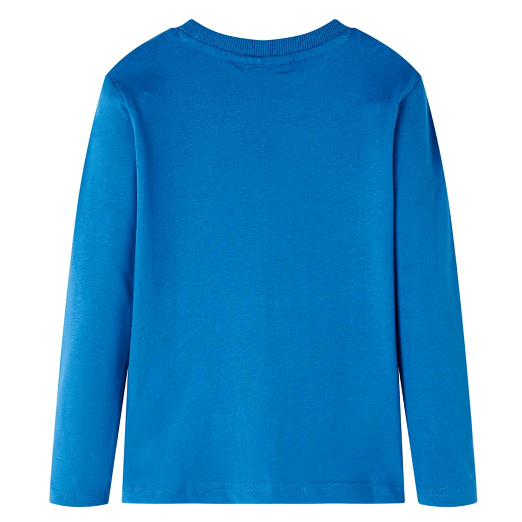 Vidaxl kindershirt met lange mouwen 116 petrol