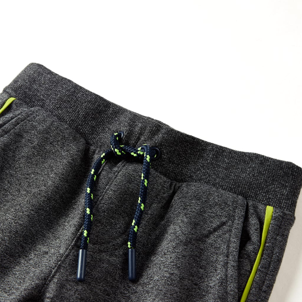 Vidaxl kinderjoggingbroek 116 gemêleerd grijs