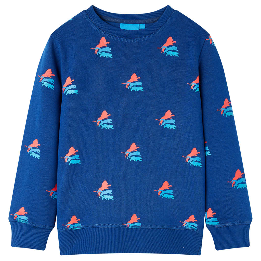 Vidaxl kindertrui 128 donkerblauw