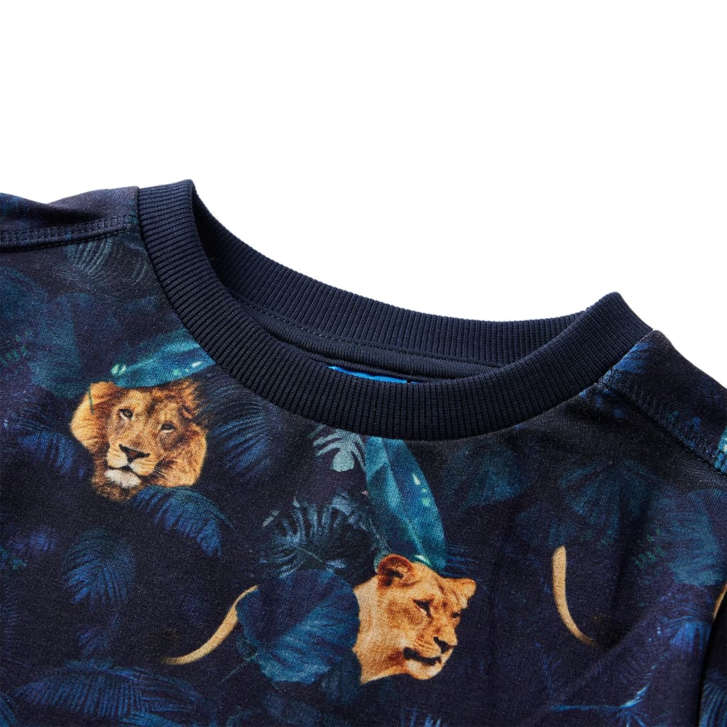 Vidaxl kindertrui 116 marineblauw