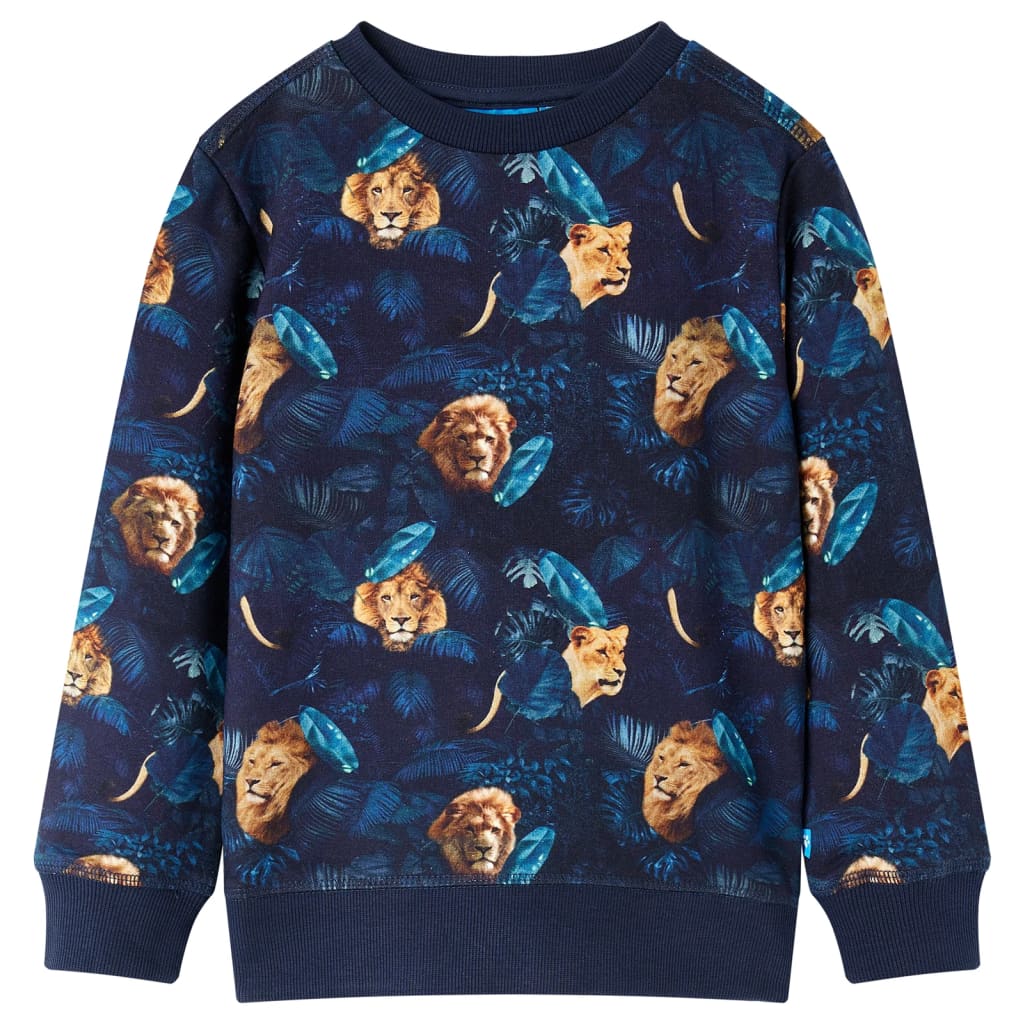 Vidaxl kindertrui 140 marineblauw
