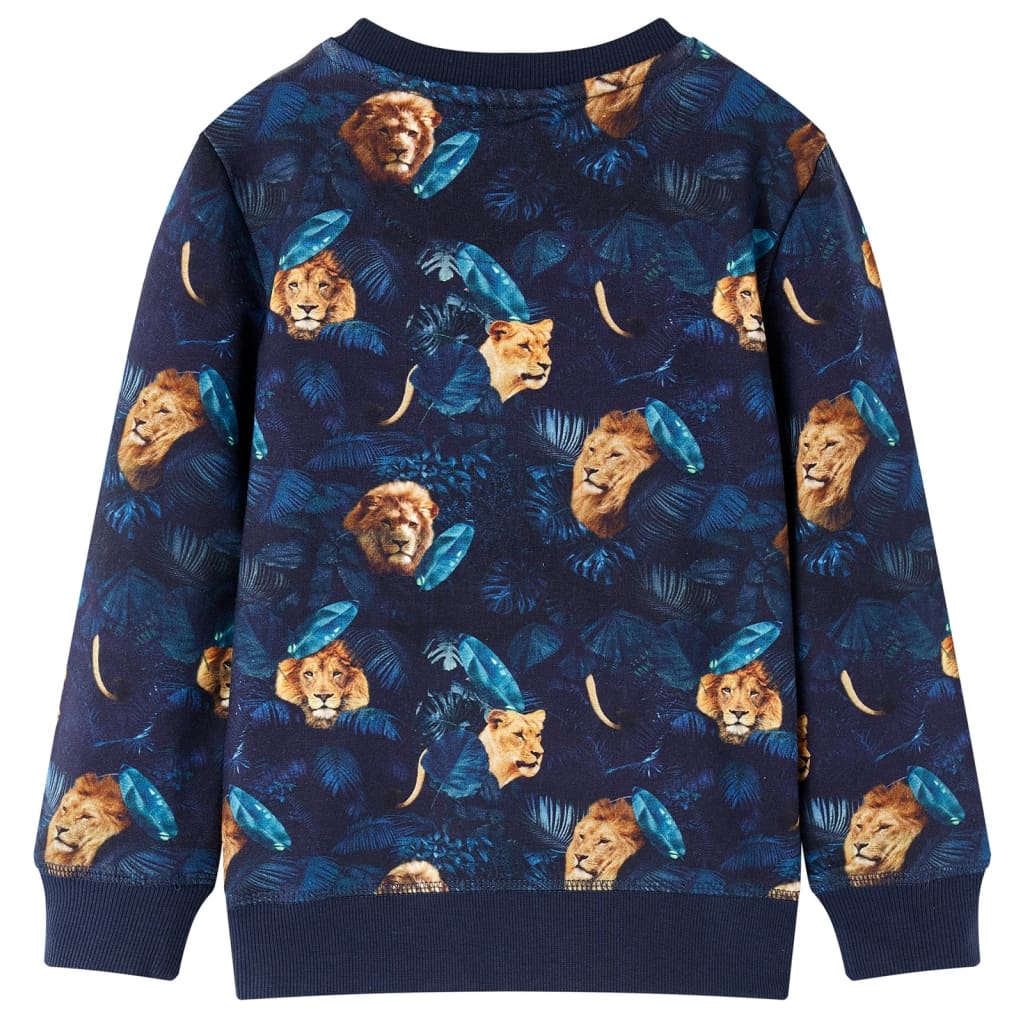 Vidaxl kindertrui 140 marineblauw
