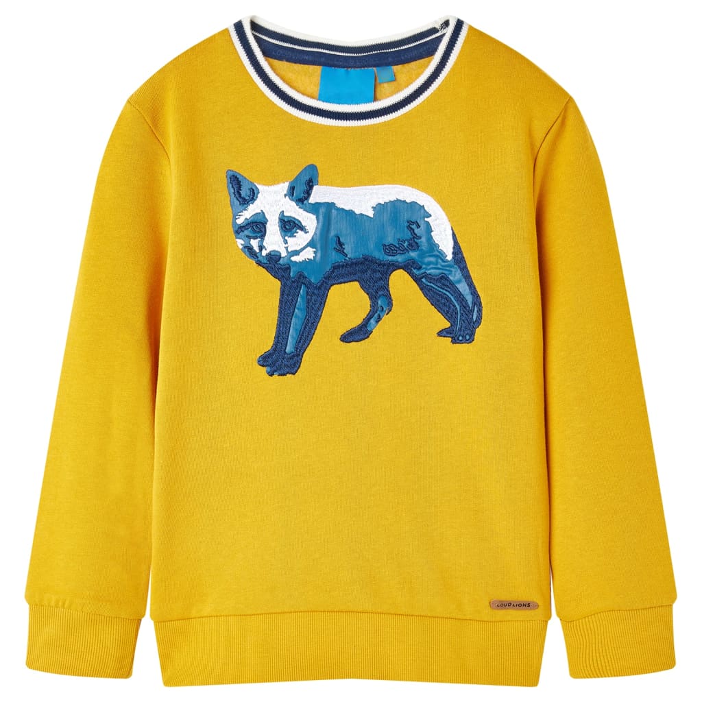 Vidaxl kindertrui 104 okerkleurig