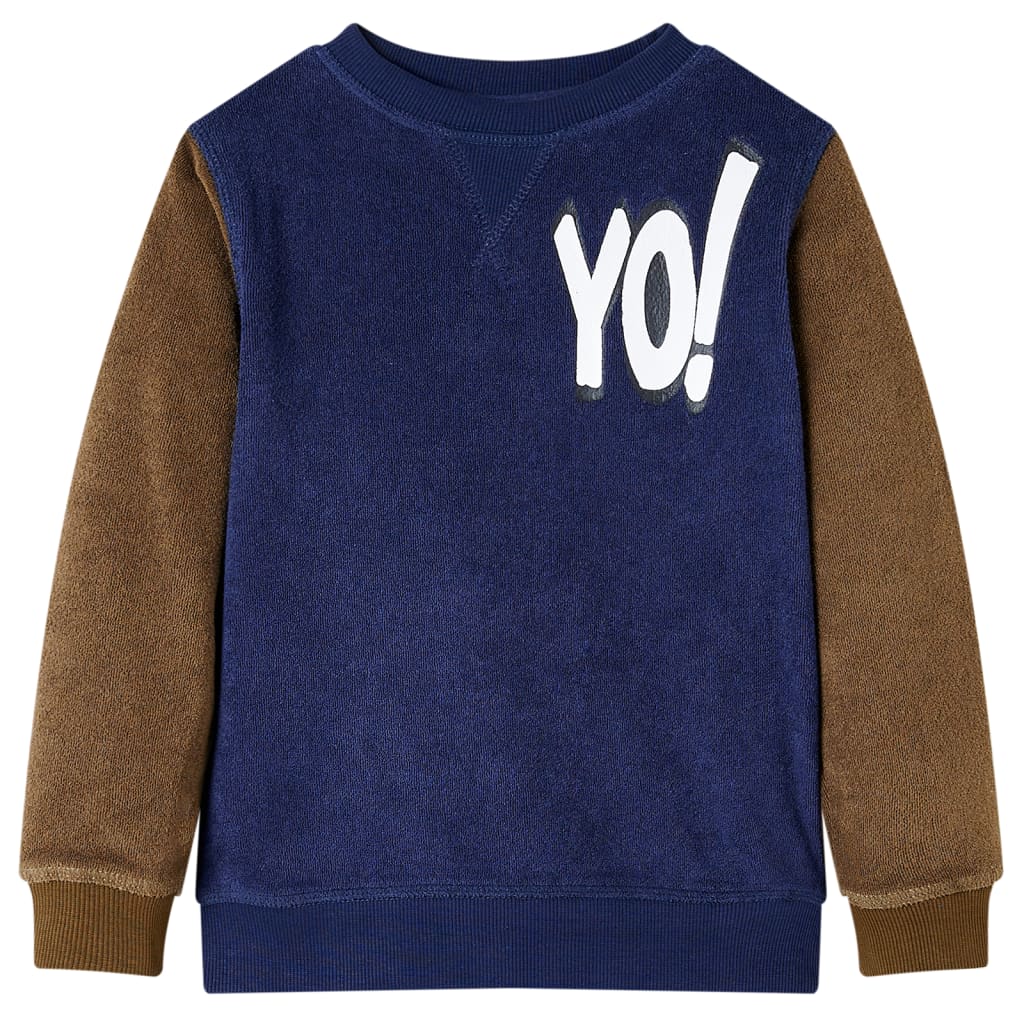 Vidaxl kindertrui 140 donkermarineblauw