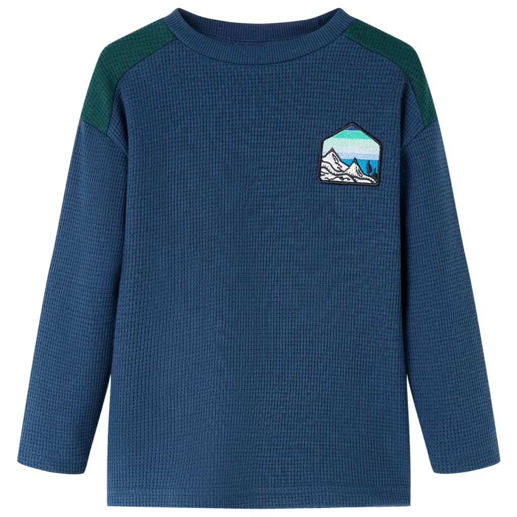 Vidaxl kindertrui 116 marineblauw