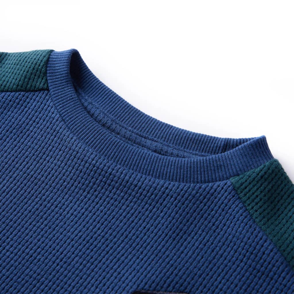 Vidaxl kindertrui 140 marineblauw
