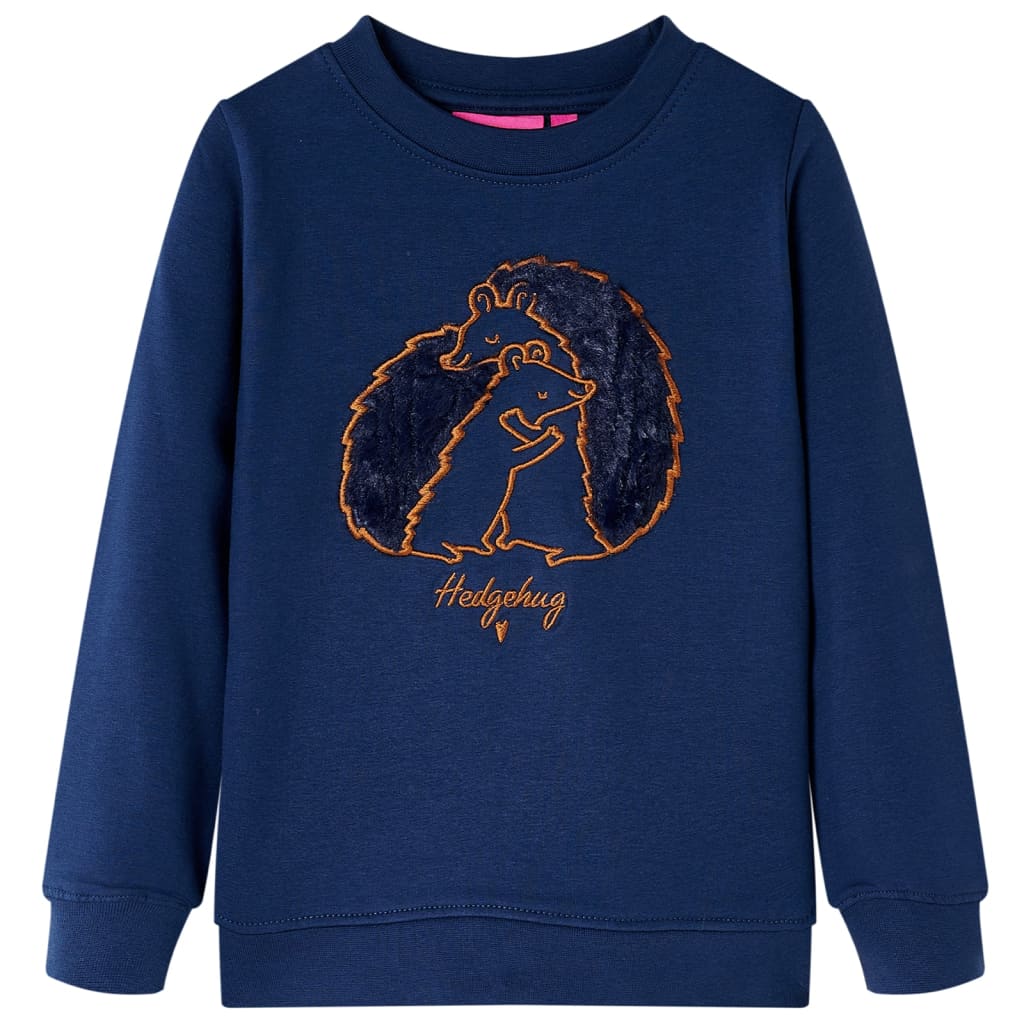 Vidaxl kindertrui 128 marineblauw