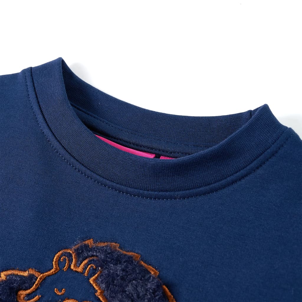 Vidaxl kindertrui 140 marineblauw