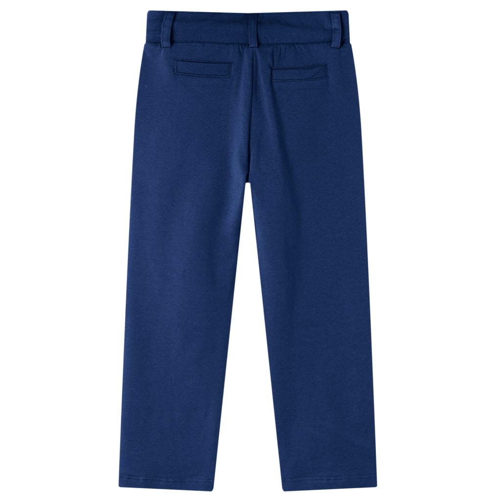 Vidaxl kinderbroek met trekkoord 116 marineblauw