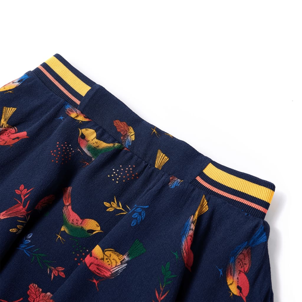 Vidaxl kinderrokje 116 marineblauw