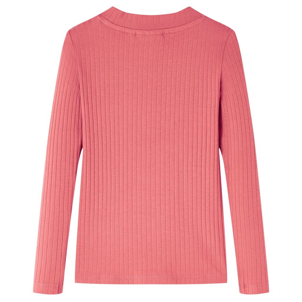 Vidaxl kindershirt met lange mouwen 104 oudroze