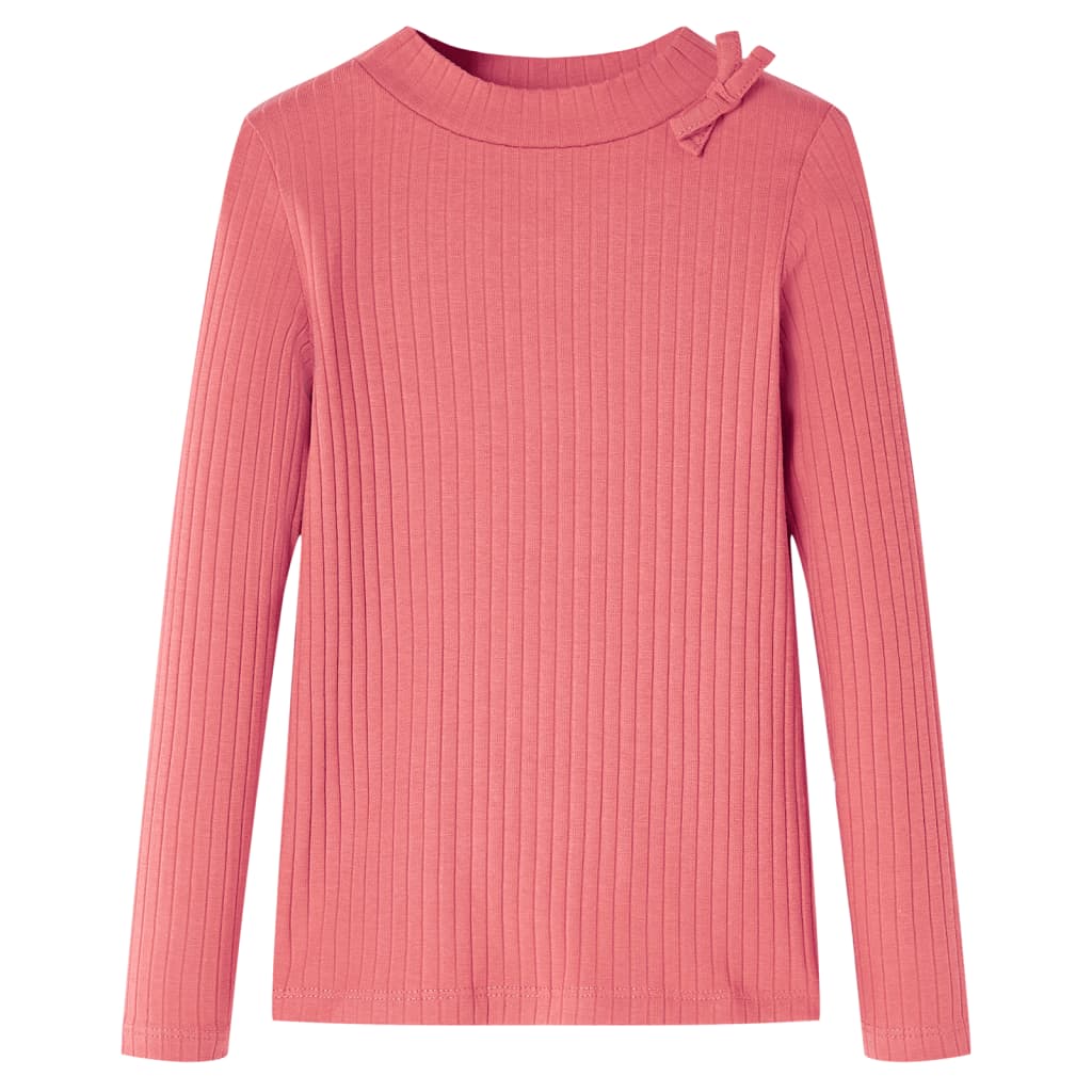 Vidaxl kindershirt met lange mouwen 116 oudroze