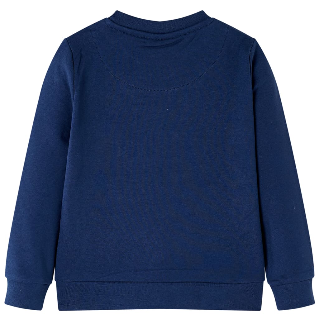 Vidaxl kindertrui 128 marineblauw