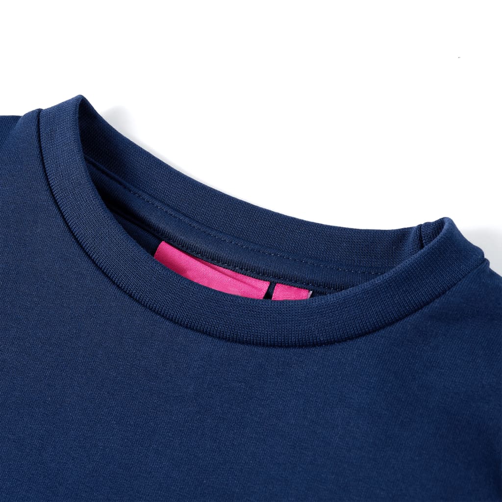 Vidaxl kindertrui 128 marineblauw