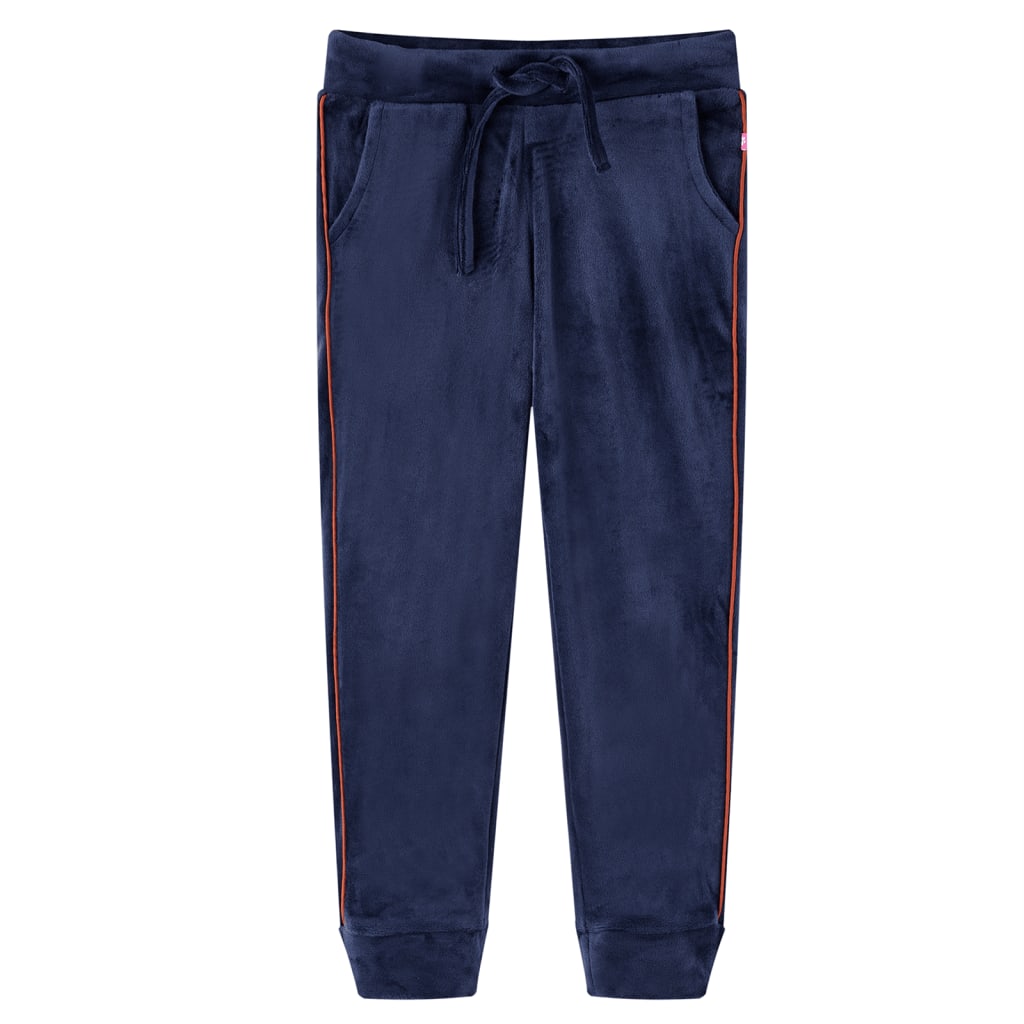 Vidaxl kinderjoggingbroek 128 marineblauw