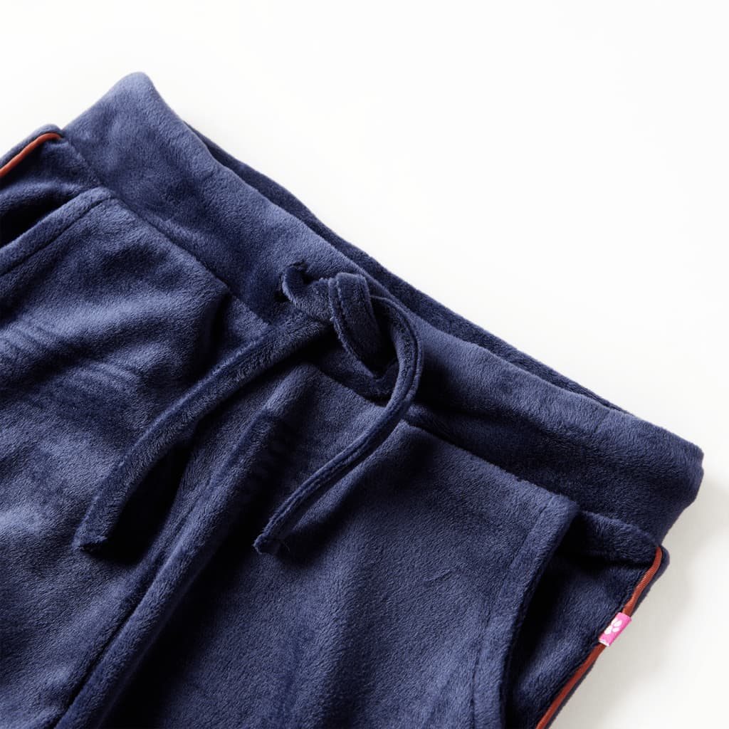 Vidaxl kinderjoggingbroek 128 marineblauw
